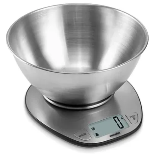 Mesko Ms 3152 Küchenwaage, Mit Schüssel - Grey