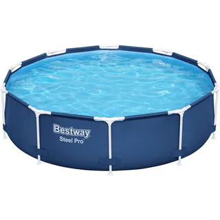 BESTWAY Steel Pro Ø 305 x 76 cm blau/weiß