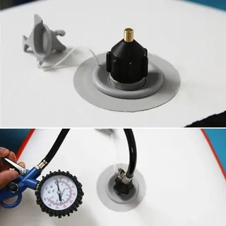 Aufblasbarer Ventiladapter mit 4 Gasdüsen für SUPs und Boote