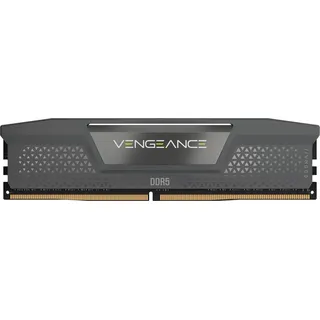 Corsair Vengeance DDR5 RAM 32GB (1x32GB) 5200MHz CL40-40-40-77 1.25V AMD Expo Intel XMP 3.0 Desktop-Computer-Speicher – Grau (CMK32GX5M1B5200Z40)