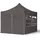 Faltpavillon 3 x 3 m inkl. 4 Seitenteile Dunkelgrau