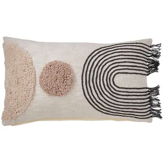 Butlers Dekokissen Arcade , Multicolor , Textil , 35x1 cm , Heimtextilien, Wohntextilien, Kissen, Zierkissen