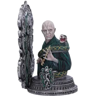 Nemesis Now Harry Potter Buchstütze Voldemort 20 cm - Grün