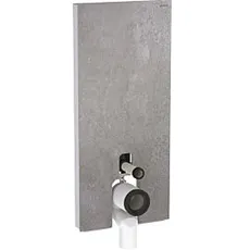 Bild von Monolith Stand-WC-Modul 131033JV5 Bauhöhe 114cm, Front betonoptik, aluminium