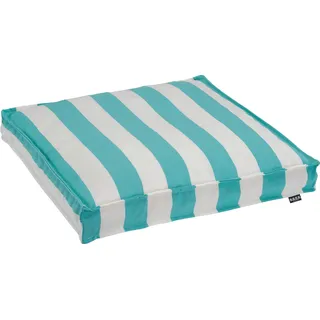 H.O.C.K. Classic Streifen Sitzkissen 50 x 50 cm Blau