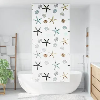 vidaXL Duschrollo 90x240 cm Stoffbreite 86 cm