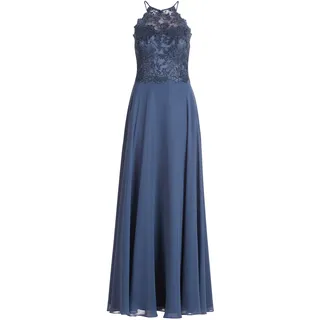 Vera Mont Abendkleid "Abendkleid rückenfrei", blau stone