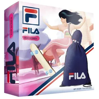 Schatulle FILA Gel Bad Dusche Frau Rucksack Turnhalle Gym Bag Proben Geschenk