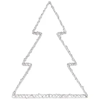 Lotti Weihnachtsbaum Ornament Weiß (38cm) 240 Lichter