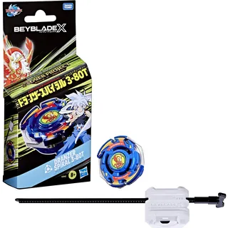 Hasbro Beyblade X X-Over Project Dranzer Spiral 3-80T Starter Pack Kreisel und Starter