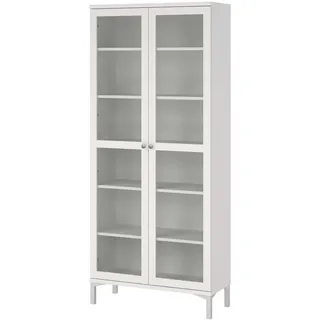 INOSIGN Vitrine Roma 89 x 36,3 x 202,8 cm Weiß
