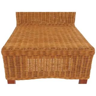 MCW Esszimmerstuhl Rattan braun 2er-Set