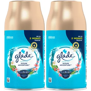 Glade (Brise) Automatic Spray Nachfüller, Raumduft, Ocean Adventure, 2er Pack (2 x 269 ml)