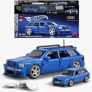 Mattel Hot Wheels Speed Serie Bausatz 94 Audi Avant RS2 252-tlg. JGR28