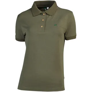 OS-TRACHTEN Damen-Poloshirt, oliv, M