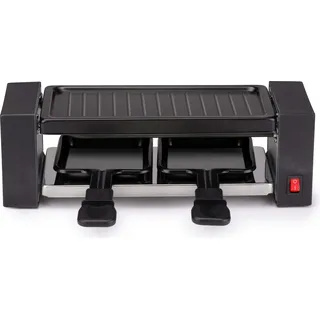 Raclette Grill für 2 Personen 400 W Alpina - Schwarz