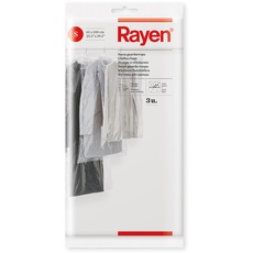 Rayen 6045 Kleiderhüllen, 3 Stück, 65 x 100 cm