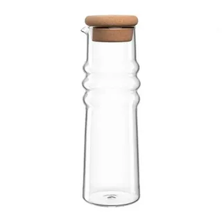 LEONARDO Karaffe "SOLE, 900 ml, mit Korkstopfen" spülmaschinenfest, transparent