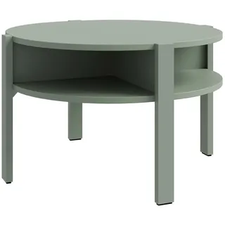 Forte "Tobago, runder Couchtisch mit 4 Ablagefächern, B/H/T 74,4/45,5/74,4 cm", Durchmesser ca. 74,5 cm