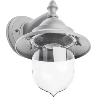 Gtv Außenleuchte Aluminium IP54 E27 grau