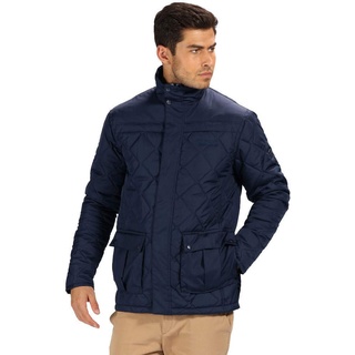 Regatta Regvv Lachlan Herren-Outdoor-Jacke, wasserabweisend und isoliert, gesteppt, Marineblau, Größe L, navy