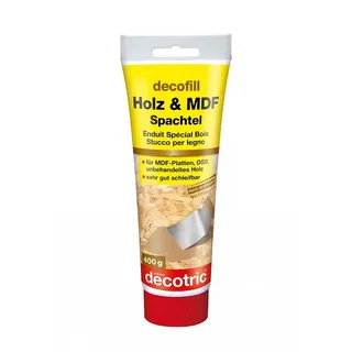 decotric decofill Holz MDF braun Spachtel 400 g