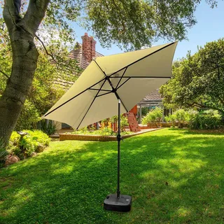 raumhirsch furniture Gartenschirm 270 x 235 cm Beige