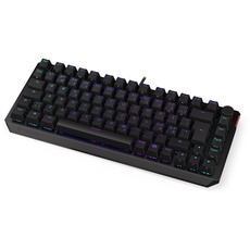 ENDORFY Thock 75% NO Red, Kailh Red linear switches, mechanical keyboard, Nordic layout, PBT keycaps, volume control knob | EY5B007