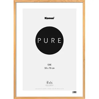 KOMAR Pure Echtholzrahmen modern braun 50x70 cm 1 St.