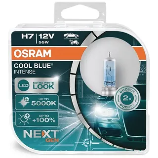 Osram 4062172387538 Halogen Leuchtmittel COOL BLUE® INTENSE H7 55 W 12 V