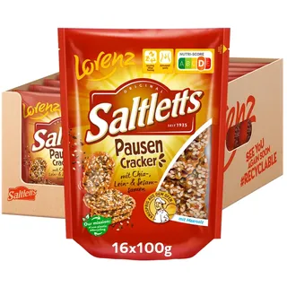 Saltletts PausenCracker Gebäck 16 kg, 16 St.