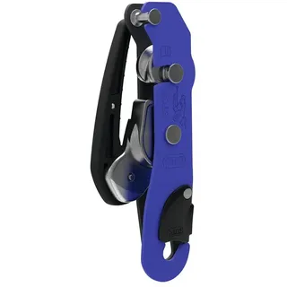 Petzl Abseilgerät Blau/Grau