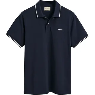 GANT Tipping SS Pique blau XXL