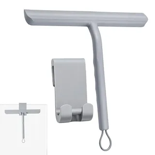 Vinabo Duschabzieher Silikon 21 cm Grau