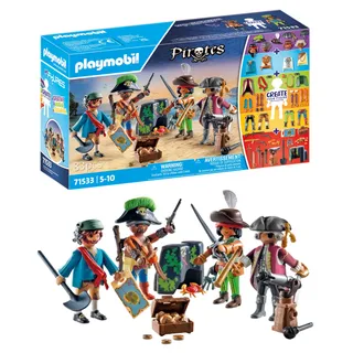 PLAYMOBIL | Pirates | MyFigures | kreatives Zusammenstellen eigener Piratenfiguren | Spielzeug für Kinder ab 5 Jahren | 71533