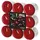 FLAVOUR by GALA Teelichter 4 cm rot 18 St.