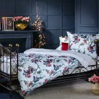 APELT »Vivienne« Wendebettwäsche-Garnitur Satin bunt 155x220+80x80 cm