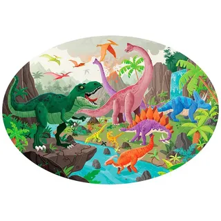 Manolito Books Dinosaurier-puzzle 205 Stücke - Multicolor - One Size