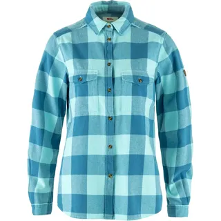 Fjällräven Damen Övik Heavy Flannel Bluse (Größe XS, blau)