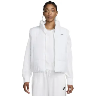 Nike FB7679-100 W NSW TF THRMR CLSC VEST Jacket Damen WHITE/BLACK Größe L