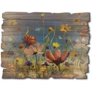 ARTland Artland, Wildblumenwiese blauer Himmel U1QU (40 x 30 cm)