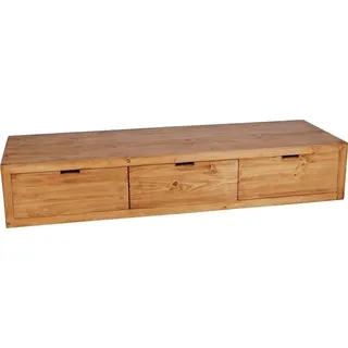 MiaMöbel Mexico Lowboard 195 cm Gelb Massivholz