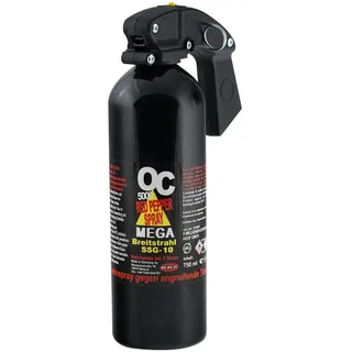 Pfefferspray OC 5000 MEGA 750 ml Breitstrahl
