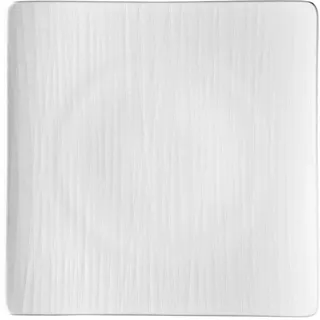 Rosenthal 11770-800001-16191 Mesh Teller, flach, quadratisch, 31 cm, weiß