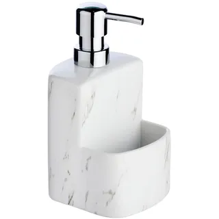 Wenko Spülmittelspender Festival Marmor, Seifenspender - Seifenschale,
