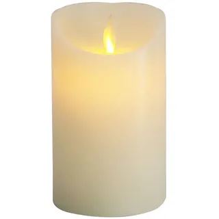 Led Kerzen Flackernde Flamme, Natürliches Wachs, Dekoration für Zuhause, Restaurant, Büro, Arbeitszimmer, Romantische und Warme Atmosphäre, Keine Echte Flamme 10x7cm
