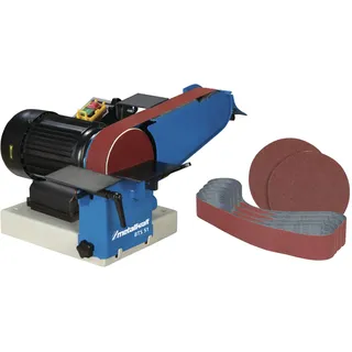 Metallkraft Band- und Tellerschleifmaschine BTS 51 Aktions-Set