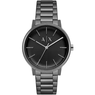 Armani Exchange Watch for Men, Quartz Three Hand Movement and 42 mm Case Size with Stainless Steel Strap