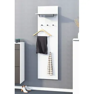 borchardt Möbel Garderobenpaneel Tom Weiß