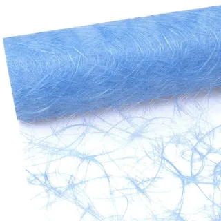Deko AS GmbH Tischläufer Tischband 25 m Dekoration für Verschiedene Anlässe Ostern, Weihnachten, Hochzeit, Taufe (Farbe: Hellblau, Maße: 20 cm x 25 m, besonders robust, abwaschbar) 64 015-R 200